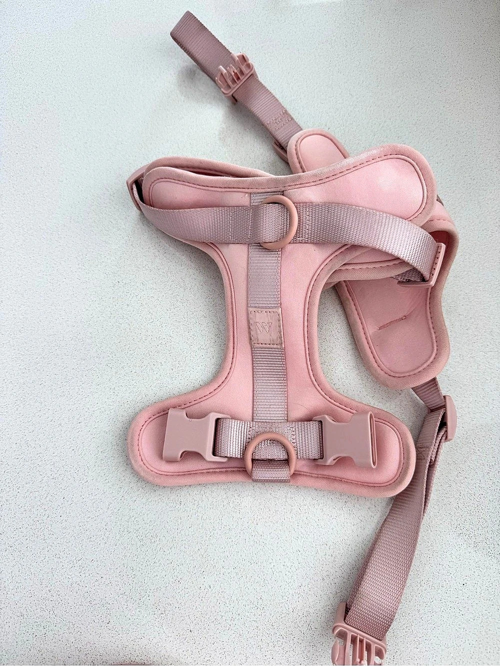 Wild One Adjustable Cushioned Dog Harness Pink